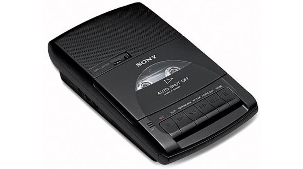 Sony tape recorder